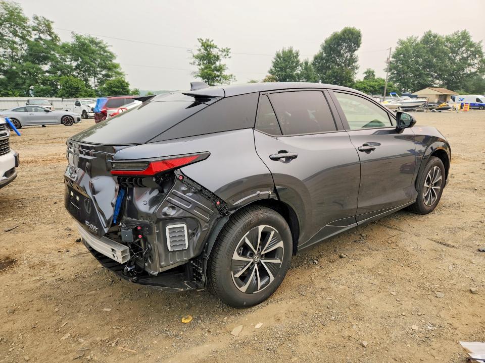 2025 Lexus Rz VIN JTJAAAAB7SA030422 COPART salvage auction — SIDE, NJ - CERT OF TITLE-SALVAGE, sold $14,400 on 2026-08-24 (photo 3)