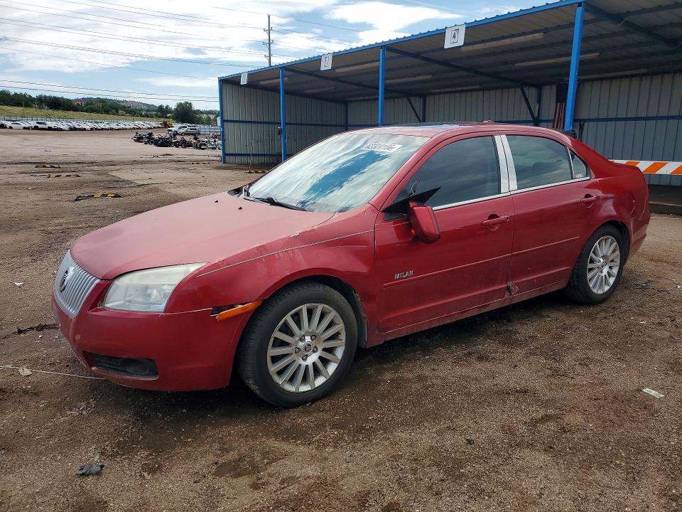 2007 Mercury Milan VIN 3MEHM021X7R628878 COPART salvage auction — SIDE, ID - SALVAGE CERTIFICATE OF TITLE, sold $250 on 2026-09-02 (photo 1)