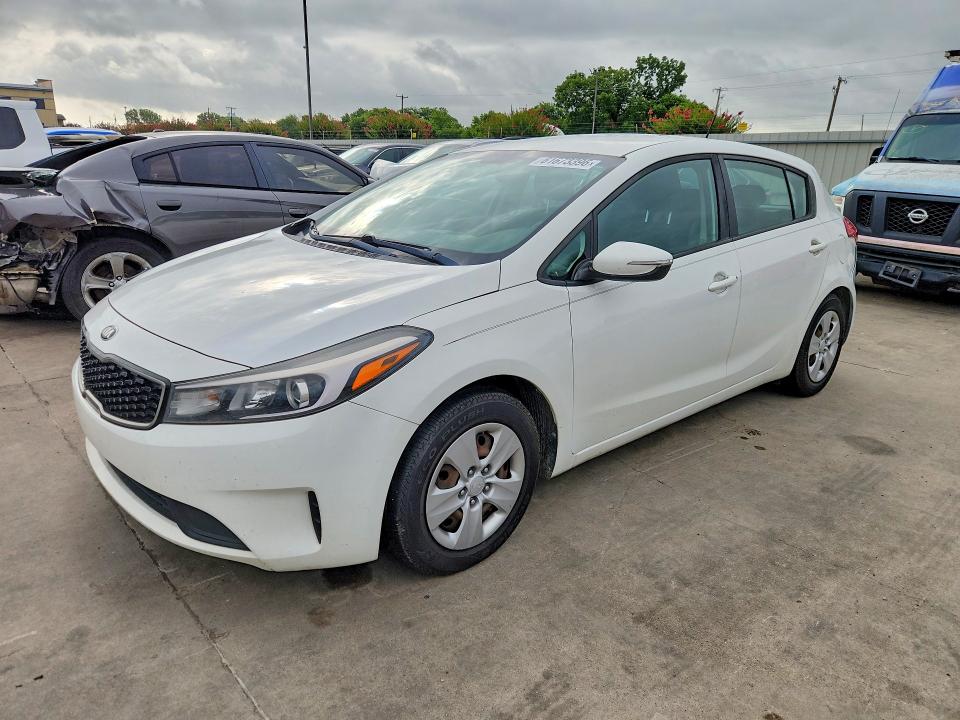 2017 Kia Forte VIN KNAFK5A87H5718209 COPART salvage auction — REAR END, TX - CERT OF TITLE-REBUILT SALVAGE (P), sold $950 on 2026-07-30 (photo 1)