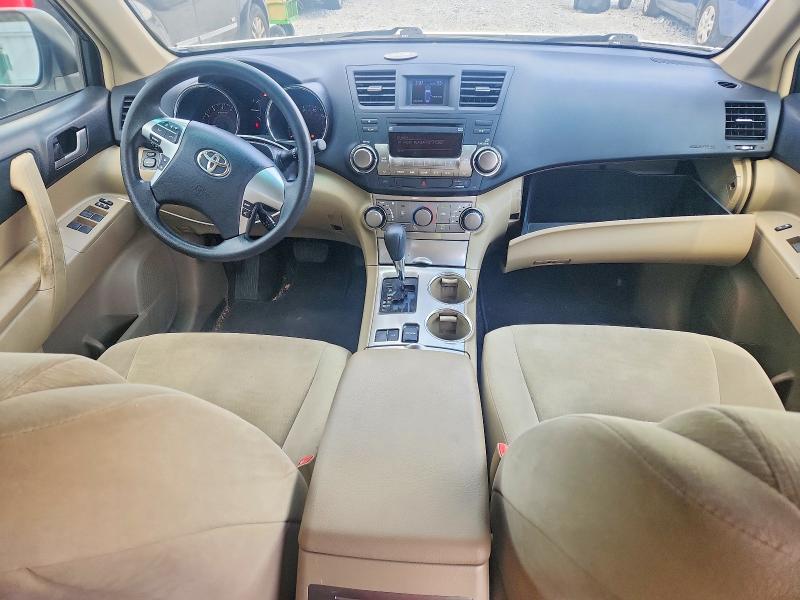 2012 Toyota Highlander VIN 5TDZA3EH9CS030071 COPART salvage auction — SIDE, GA - CERT OF TITLE-SALVAGE, sold $1,450 on 2026-07-28 (photo 8)