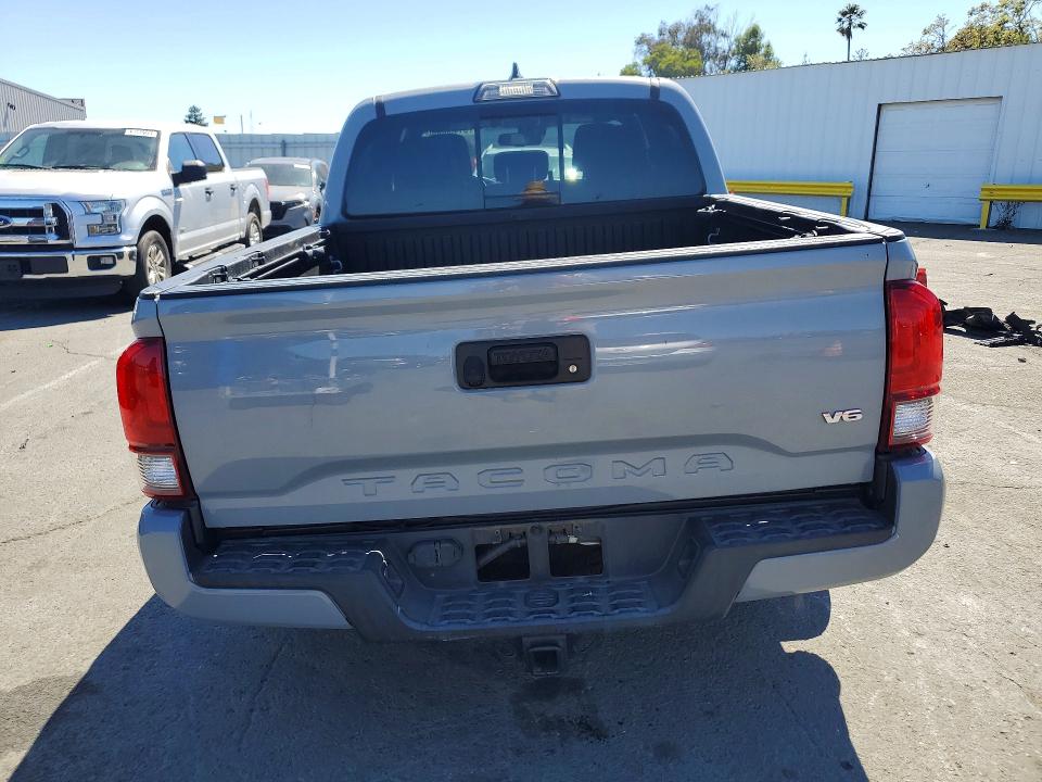 2018 Toyota Tacoma VIN 3TMCZ5AN1JM129213 COPART salvage auction — UNDERCARRIAGE, Ca - Salvage Certificate, sold $15,400 on 2026-07-31 (photo 6)