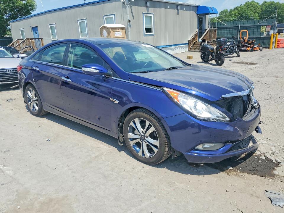 2012 Hyundai Sonata VIN 5NPEC4ACXCH390545 COPART salvage auction — FRONT END, Pa - Certificate Of Salvage, sold $400 on 2026-07-22 (photo 4)
