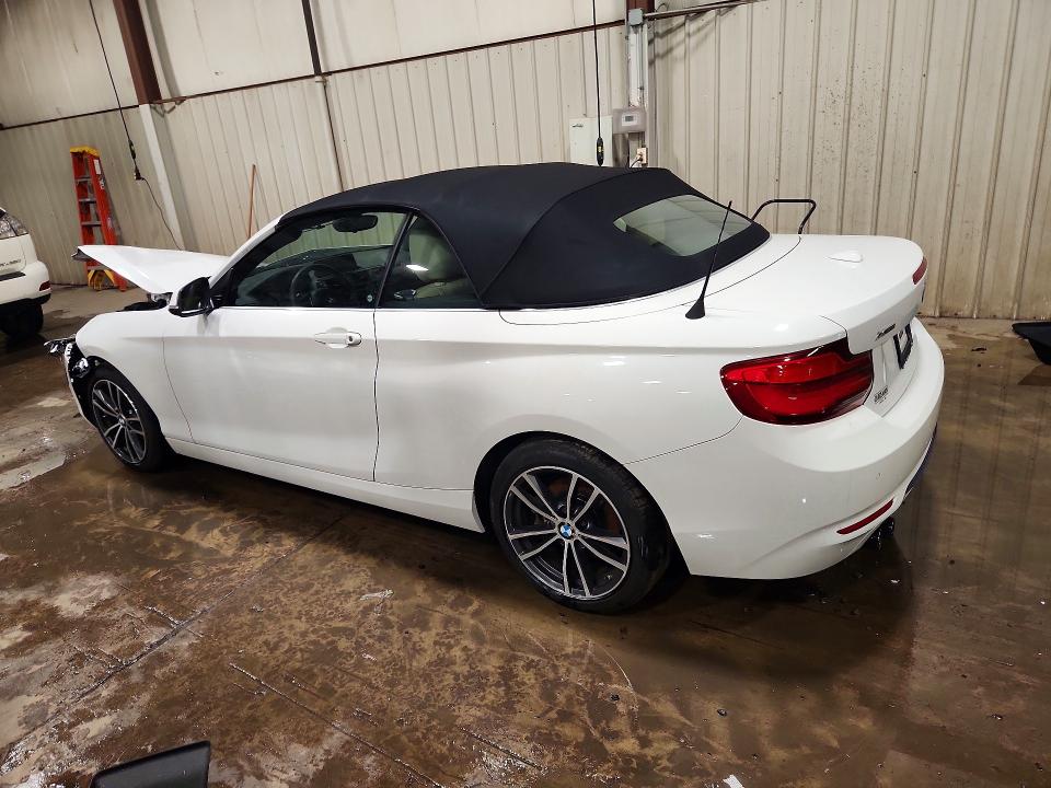 2019 BMW 2er VIN WBA2K1C59KVD41810 COPART salvage auction — FRONT END, Pa - Certificate Of Salvage, sold $2,350 on 2026-07-28 (photo 2)
