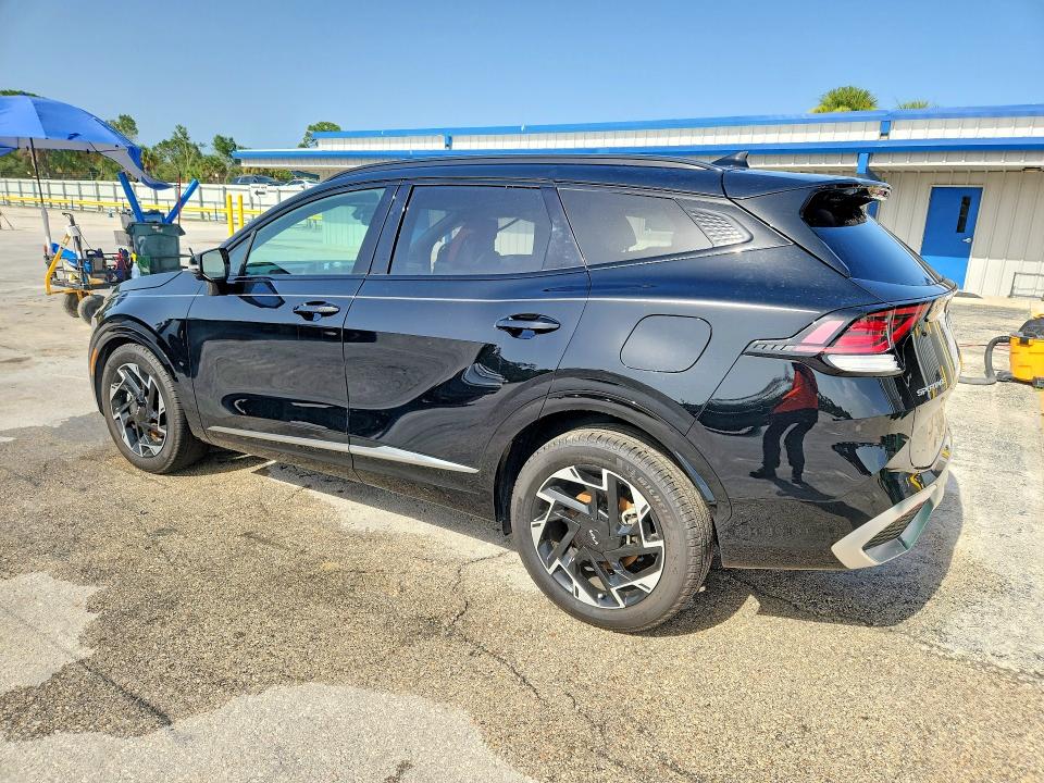 2025 Kia Sportage VIN 5XYK53DF2SG320685 COPART salvage auction — SIDE, Fl - Certificate Of Title, sold $90 on 2026-07-28 (photo 2)