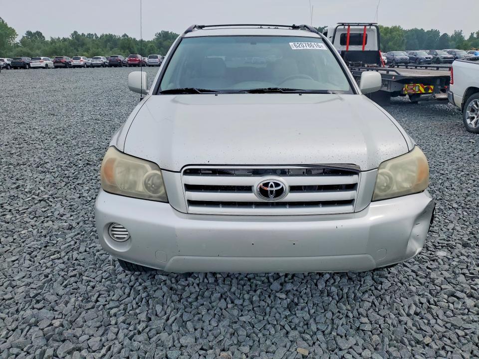 2006 Toyota Highlander VIN JTEEP21A360157188 COPART salvage auction — FRONT END, Oh - Certificate Of Title, sold $1,150 on 2026-08-03 (photo 5)