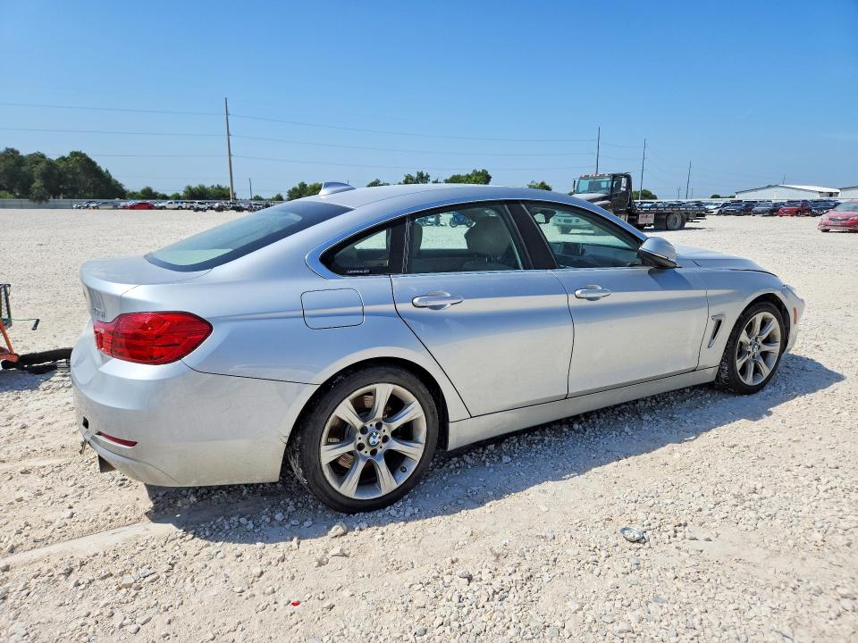 2015 BMW 4er VIN WBA4B1C56FG241468 COPART salvage auction — FRONT END, Tx - Salvage Vehicle Title, sold $2,400 on 2026-08-13 (photo 3)