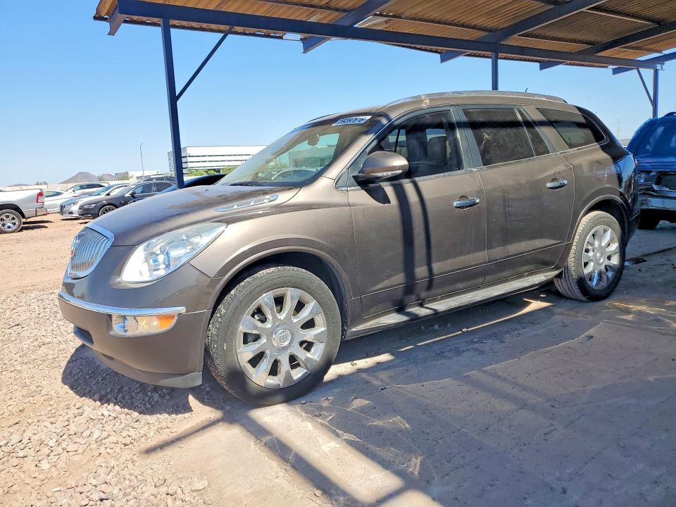 2012 Buick Enclave VIN 5GAKRDED8CJ204563 COPART salvage auction — SIDE, Az - Cert Of Title - Salvage, sold $1,300 on 2026-07-09 (photo 1)