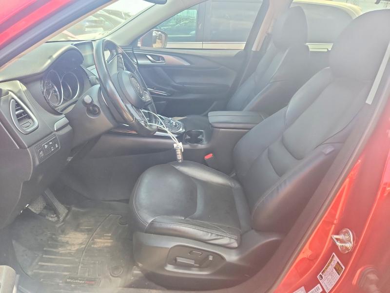 2016 Mazda Cx-9 VIN JM3TCBCY1G0110218 COPART salvage auction — MECHANICAL, Il - Certificate Of Title, sold $3,050 on 2026-07-14 (photo 7)