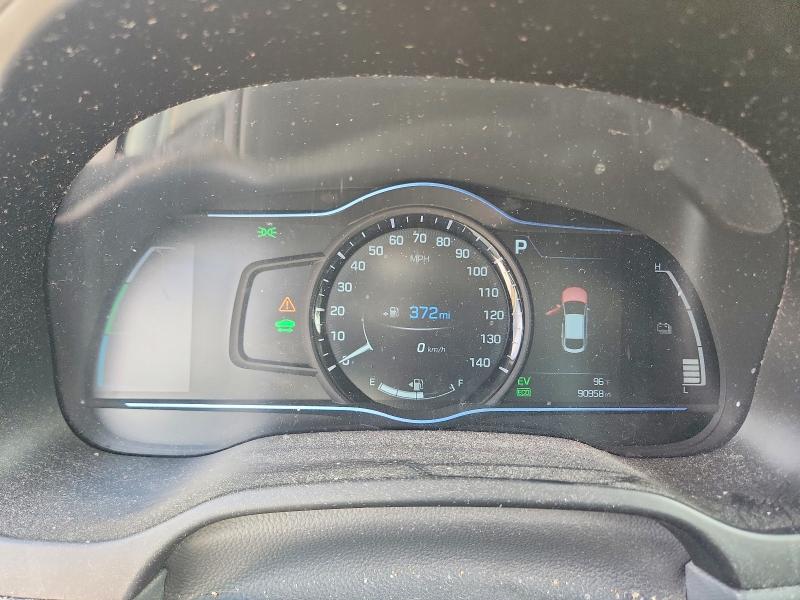2017 Hyundai Ioniq VIN KMHC75LC3HU019010 COPART salvage auction — REAR END, Salvage Title, sold $2,350 on 2026-07-15 (photo 9)