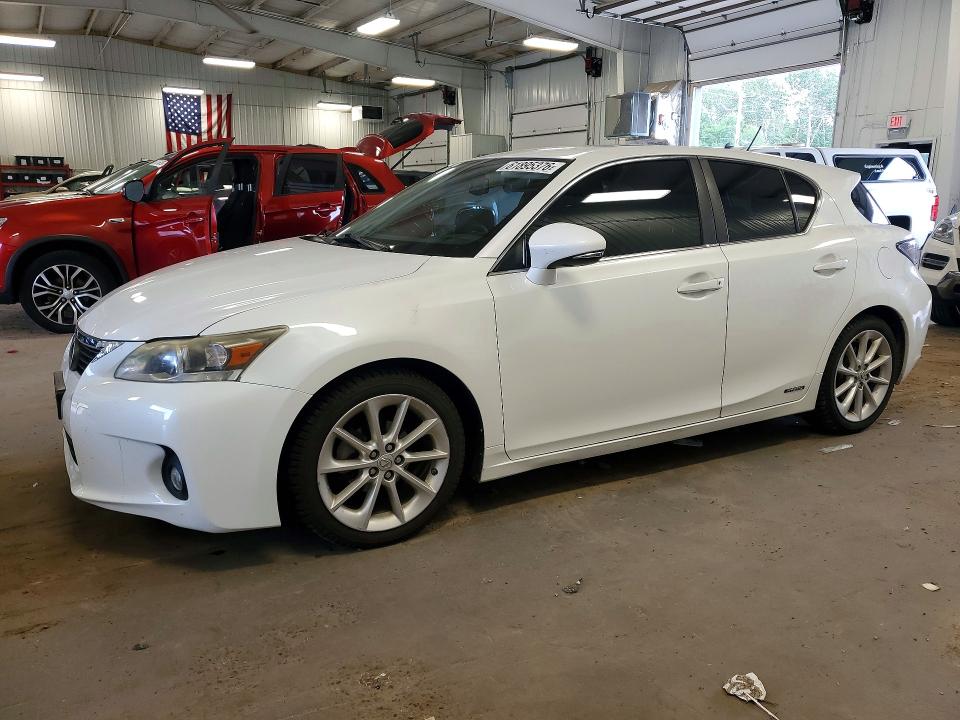 2012 Lexus Ct VIN JTHKD5BH5C2120106 COPART salvage auction — FRONT END, Mn - Cert Of Title-Prior Salvage, sold $1,550 on 2026-07-30 (photo 1)