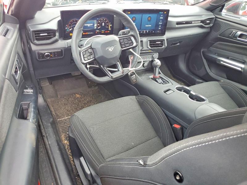 2025 Ford Mustang VIN 1FA6P8TH7S5123327 COPART salvage auction — WATER/FLOOD, La - Cert Of Title-Salvage Flood, sold $14,100 on 2026-07-31 (photo 8)