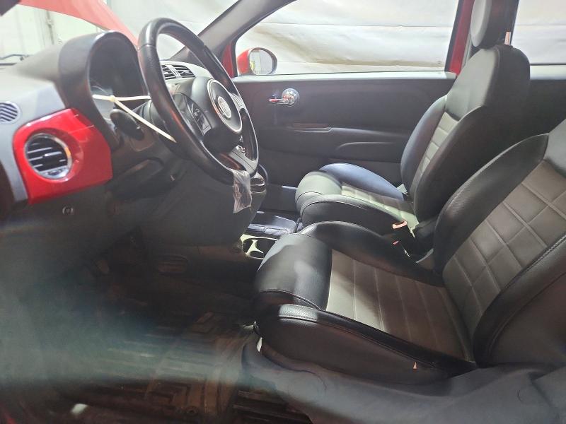 2013 Fiat 500 VIN 3C3CFFBR6DT580815 COPART salvage auction — SIDE, Nh - Certificate Of Title, sold $300 on 2026-08-11 (photo 7)