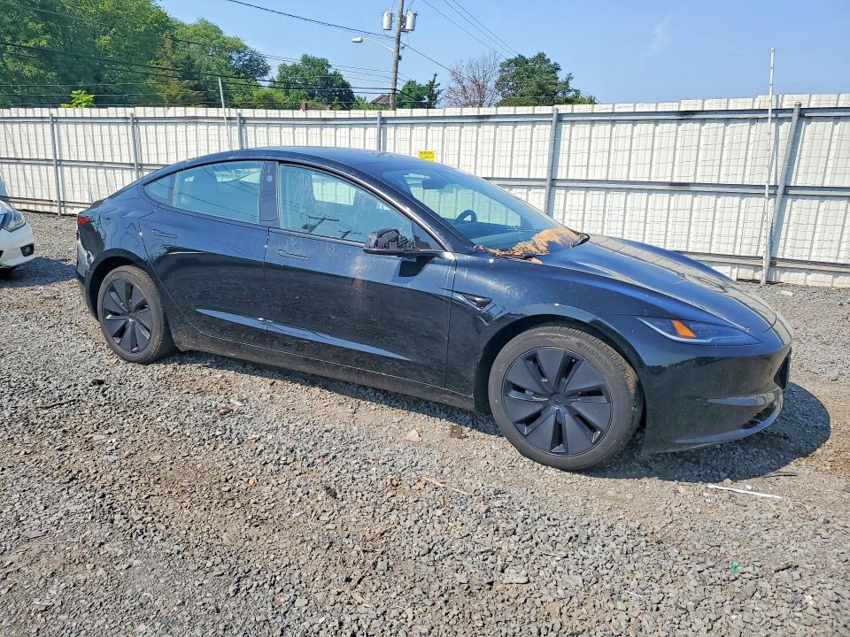 2024 Tesla Model 3 VIN 5YJ3E1EB8RF836779 COPART salvage auction — ROOF, Nj - Cert Of Title-Salvage, sold $15,475 on 2026-09-02 (photo 4)