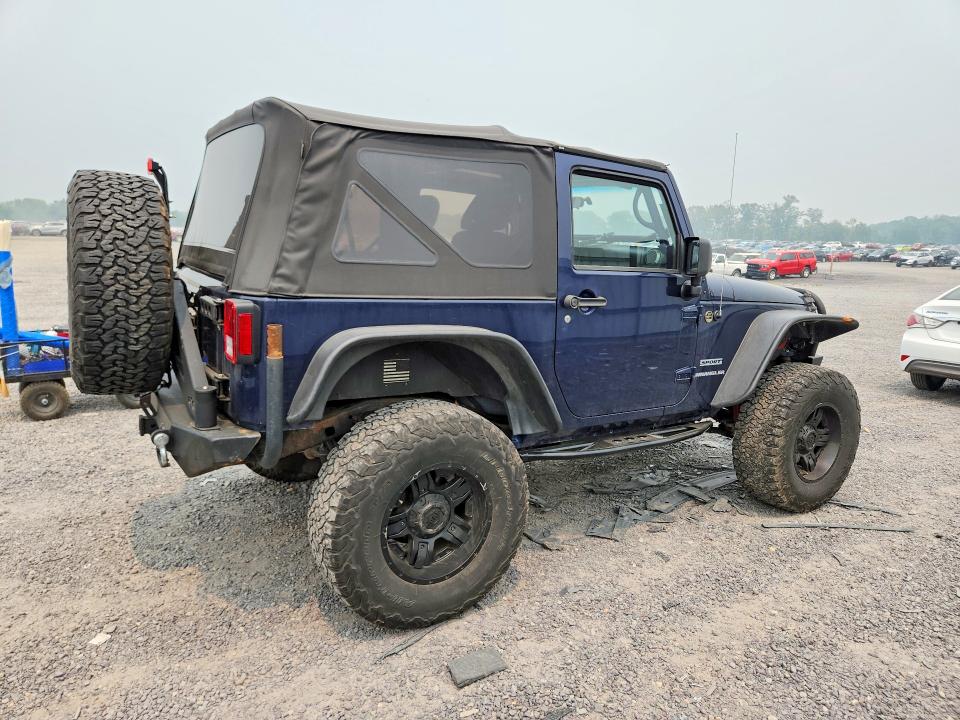 2013 Jeep Wrangler / VIN 1C4AJWAG6DL516626 COPART salvage auction — MINOR DENT/SCRATCHES, Va - Certificate Of Title, sold $1,550 on 2026-07-29 (photo 3)