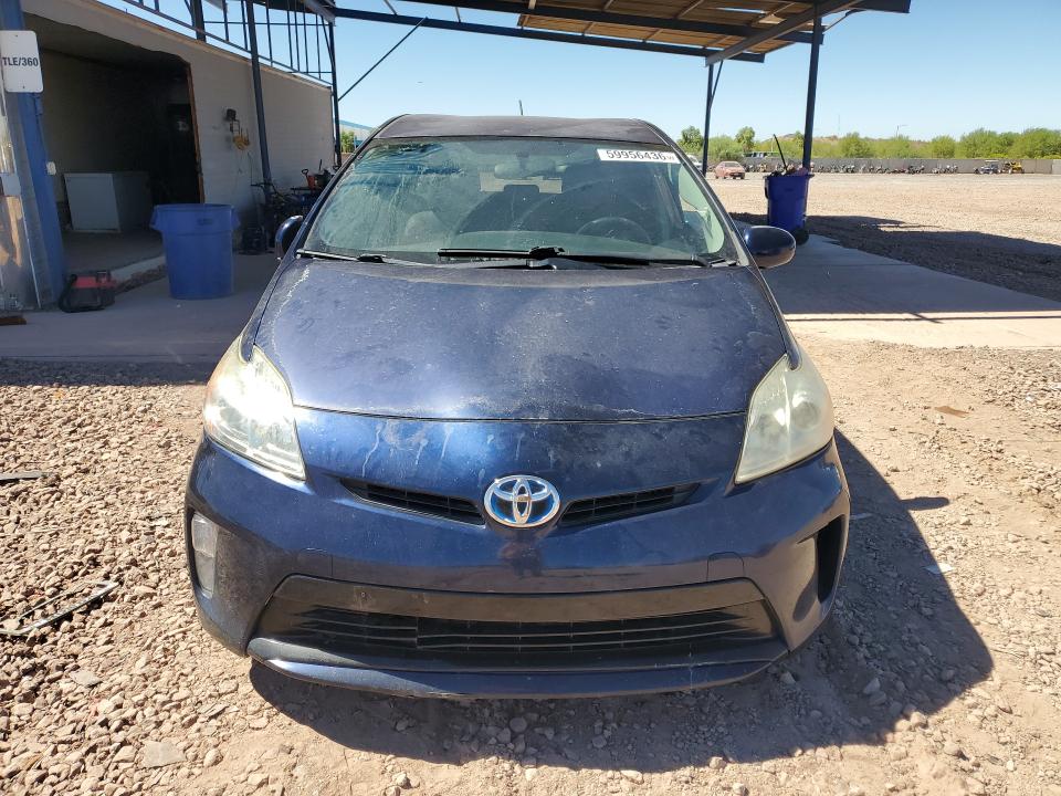 2013 Toyota Prius VIN JTDKN3DU2D1723177 COPART salvage auction — SIDE, AZ - CERTIFICATE OF TITLE, sold $475 on 2026-07-21 (photo 5)