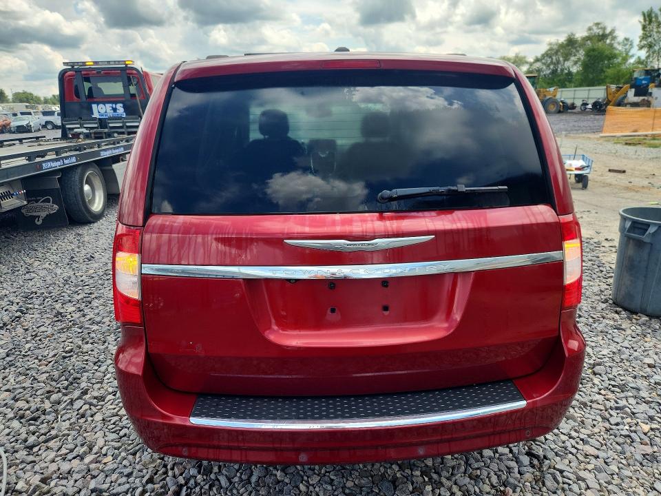 2015 Chrysler Voyager VIN 2C4RC1CGXFR574097 COPART salvage auction — FRONT END, Il - Salvage Certificate, sold $200 on 2026-08-24 (photo 6)