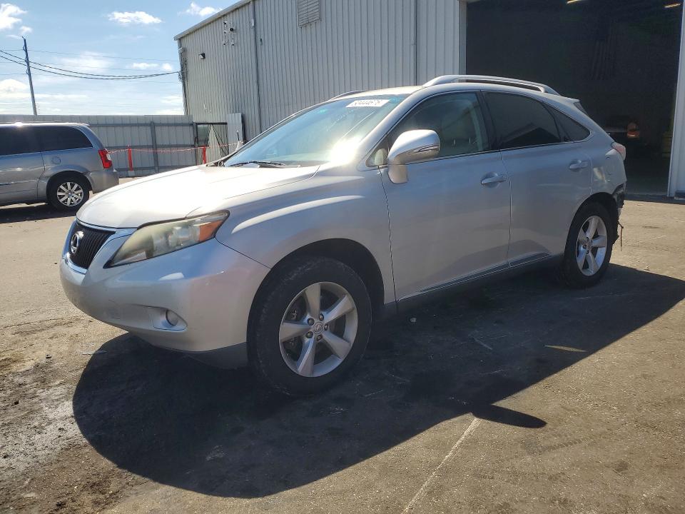 2012 Lexus Rx VIN 2T2ZK1BA3CC070904 COPART salvage auction — REAR END, Fl - Cert Of Title Slvg Rebuildable, sold $2,650 on 2026-07-20 (photo 1)