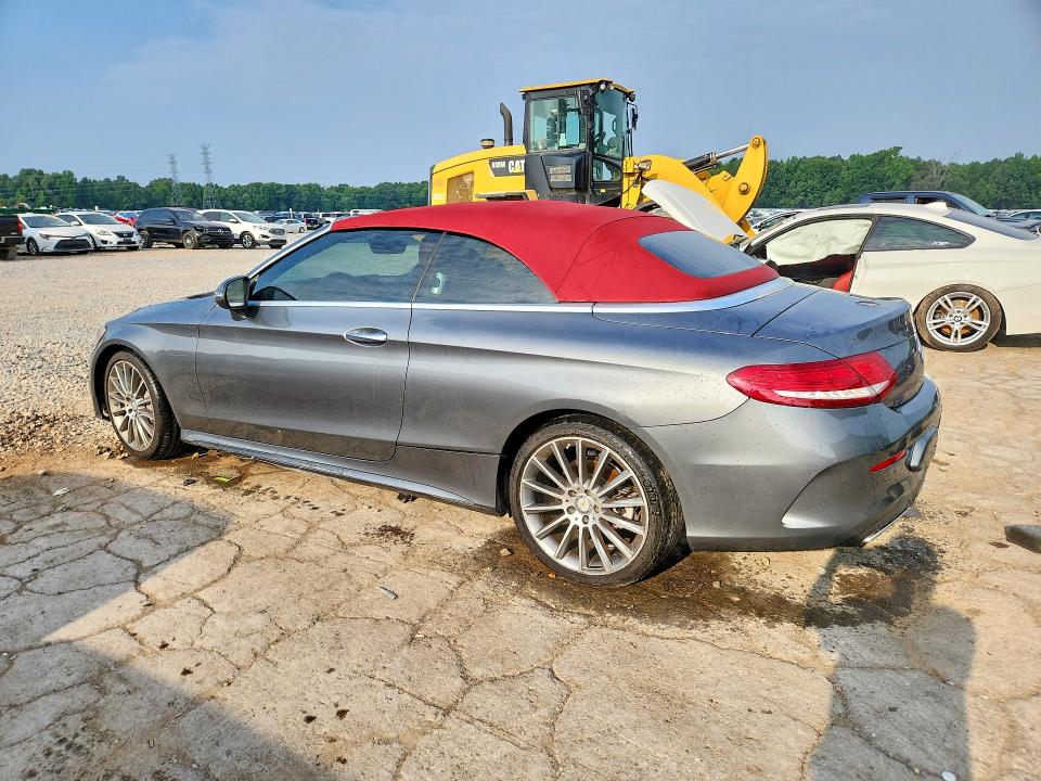 2017 Mercedes-benz C-klasse VIN WDDWK4JB9HF426151 COPART salvage auction — FRONT END, Tn - Salvage Certificate, sold $7,100 on 2026-08-20 (photo 2)
