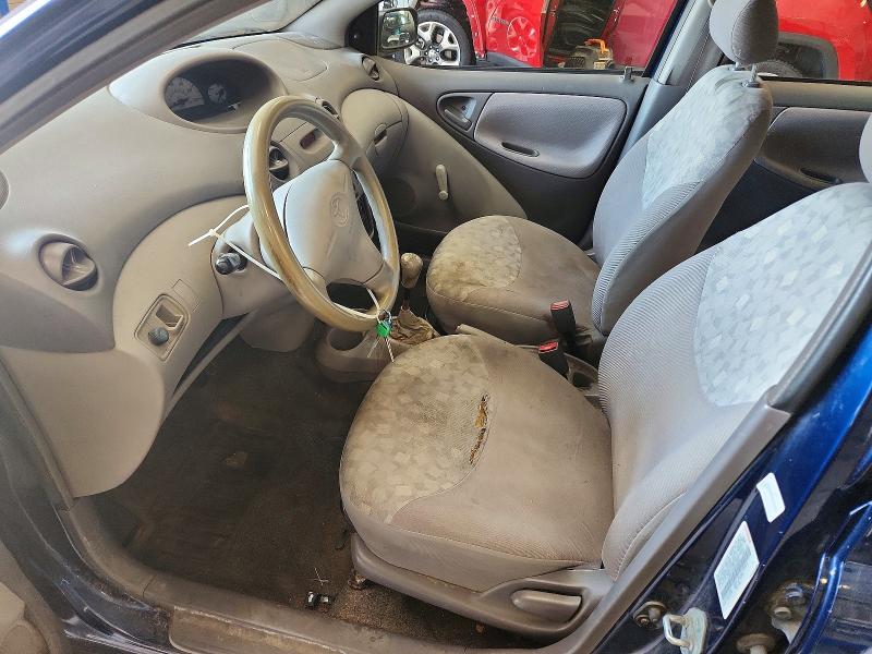2002 Toyota Echo VIN JTDBT123020209822 COPART salvage auction — FRONT END, Wi - Junked Vehicle Bill Of Sale, sold $250 on 2026-07-13 (photo 7)