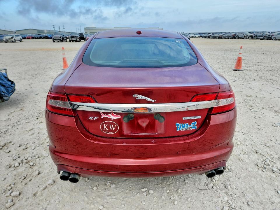 2010 Jaguar Xf VIN SAJWA0HEXAMR77701 COPART salvage auction — MECHANICAL, Tx - Certificate Of Title, sold $400 on 2026-07-16 (photo 6)