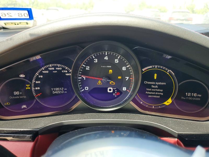 2019 Porsche Cayenne VIN WP1AB2AY1KDA63889 COPART salvage auction — MINOR DENT/SCRATCHES, Salvage Title, sold $21,000 on 2026-08-05 (photo 9)