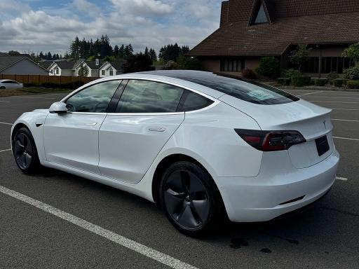 2020 Tesla Model 3 VIN 5YJ3E1EA9LF613004 COPART salvage auction — DAMAGE HISTORY, WA - CERT OF OWNERSHIP-REBUILT (P), sold $6,100 on 2026-07-31 (photo 3)