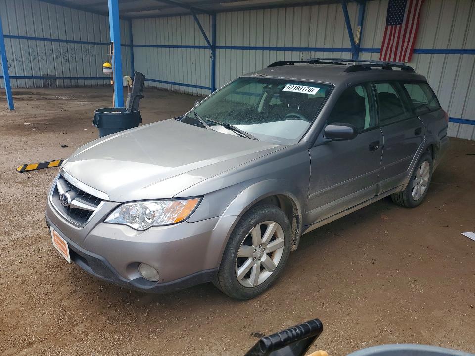 2008 Subaru Outback VIN 4S4BP61CX87342358 COPART salvage auction — HAIL, Co - Certificate Of Title, sold $1,000 on 2026-08-03 (photo 1)