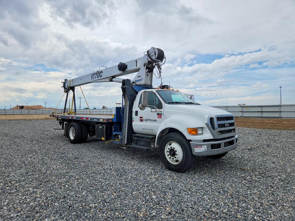 2015 Ford F650-f750 VIN 3FRXF7FC8FV671085 COPART salvage auction — ROLLOVER, Co - Bill Of Sale-Parts Only, sold $27,250 on 2026-08-28 (photo 4)