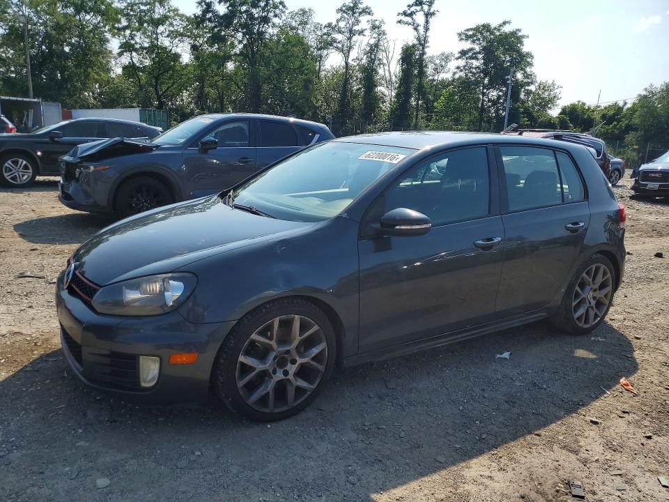 2014 Volkswagen Gti VIN WVWHD7AJXEW004133 COPART salvage auction — SIDE, MD - CERTIFICATE OF TITLE, sold $400 on 2026-07-28 (photo 1)