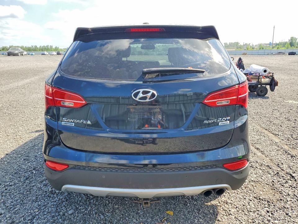 2013 Hyundai Santa fe VIN 5XYZUDLA2DG086760 COPART salvage auction — SIDE, On - Permit No Brand - Unfit, sold $3,250 on 2026-07-16 (photo 6)