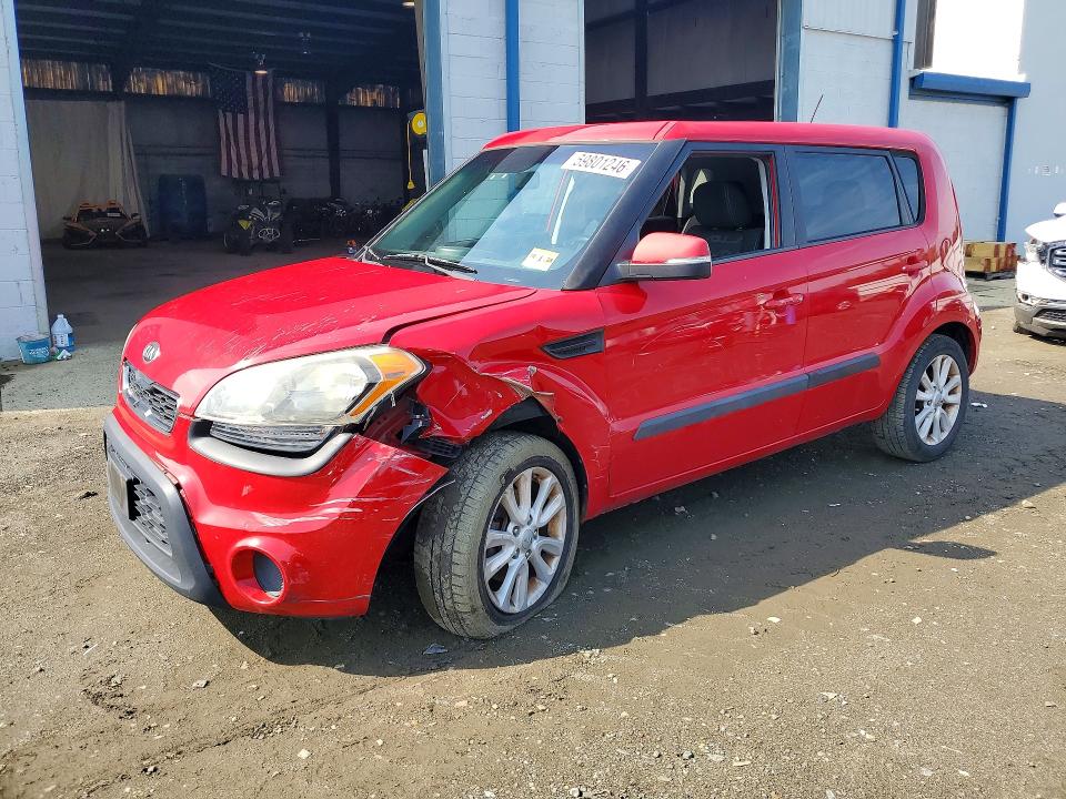 2013 Kia Soul VIN KNDJT2A66D7532568 COPART salvage auction — FRONT END, Nj - Cert Of Title-Salvage, sold $725 on 2026-07-20 (photo 1)