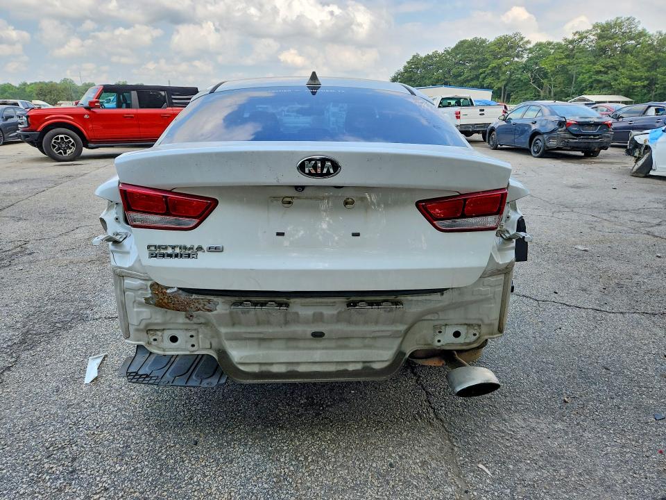 2017 Kia Optima VIN KNAGT4L3XH5157341 COPART salvage auction — REAR END, Tx - Certificate Of Title, sold $2,100 on 2026-07-07 (photo 6)