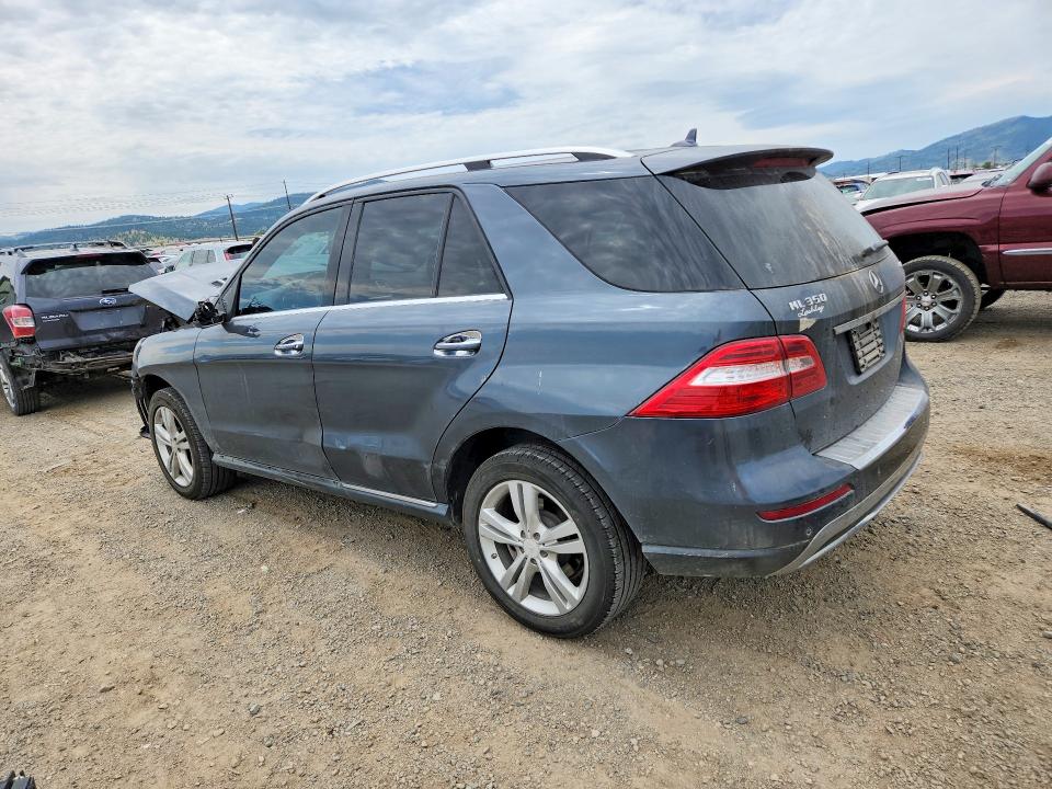 2014 Mercedes-benz M-klasse VIN 4JGDA5HBXEA363162 COPART salvage auction — FRONT END, Mt - Certificate Of Title, sold $1,350 on 2026-08-04 (photo 2)