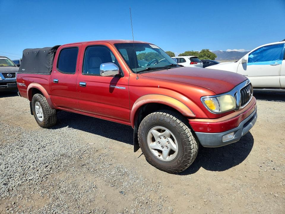 2001 Toyota Tacoma VIN 5TEGN92NX1Z858980 COPART salvage auction — SIDE, CA - SALVAGE CERTIFICATE, sold $125 on 2026-07-24 (photo 4)