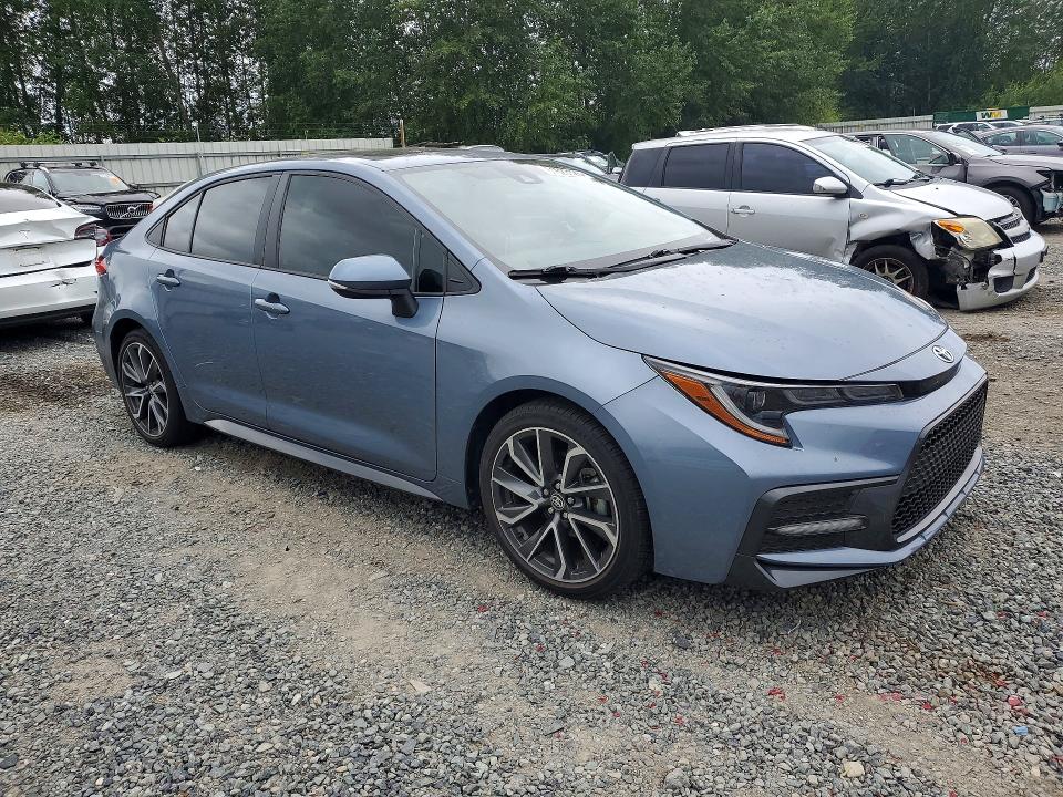 2020 Toyota Corolla VIN 5YFP4RCE7LP047356 COPART salvage auction — MECHANICAL, WA - BILL OF SALE, sold $2,600 on 2026-07-27 (photo 4)
