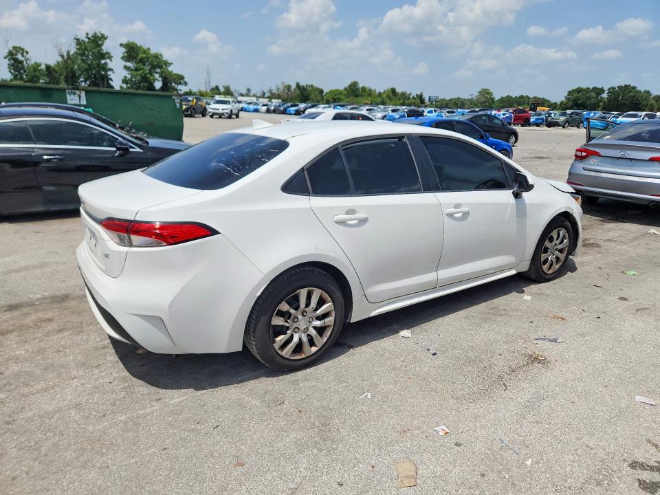 2020 Toyota Corolla VIN 5YFEPRAE3LP025405 COPART salvage auction — MINOR DENT/SCRATCHES, Fl - Certificate Of Title, sold $5,800 on 2026-07-28 (photo 3)