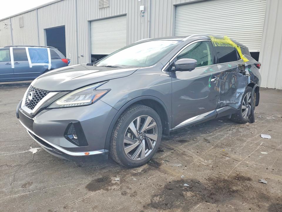 2020 Nissan Murano VIN 5N1AZ2CJ6LN131771 COPART salvage auction — SIDE, Fl - Cert Of Title Slvg Rebuildable, sold $4,250 on 2026-07-22 (photo 1)