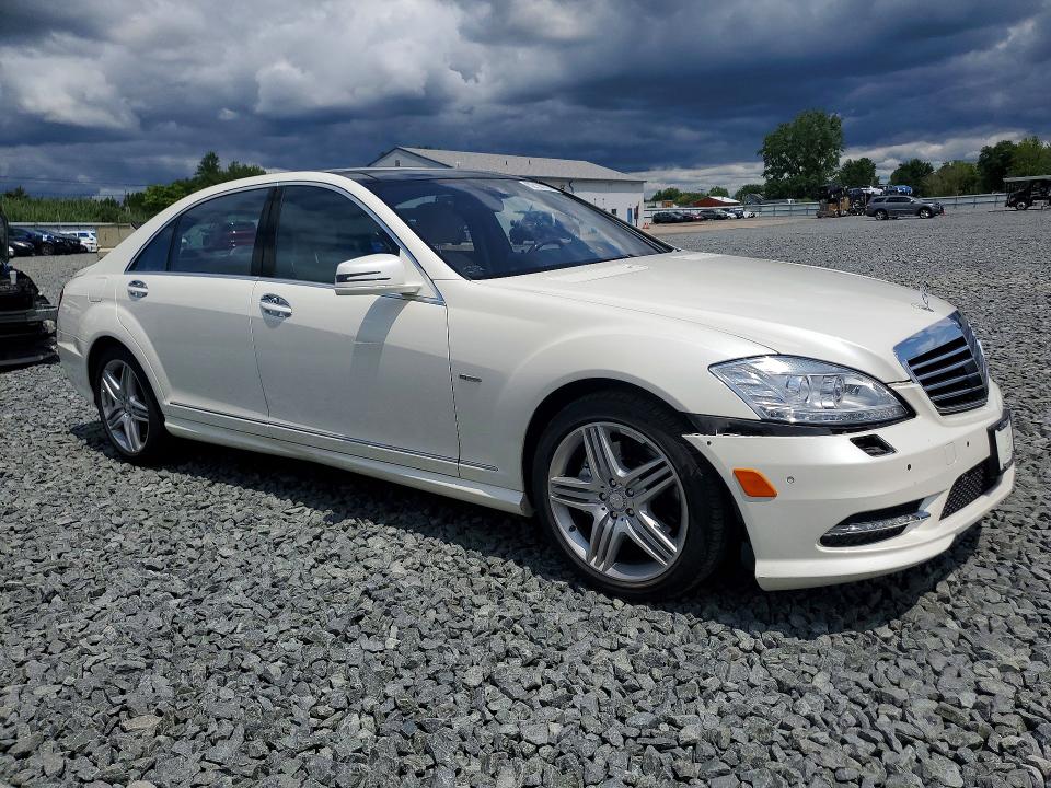 2012 Mercedes-benz S-klasse VIN WDDNG9EB1CA469344 COPART salvage auction — FRONT END, Oh - Cert Of Title-Salvage, sold $3,450 on 2026-08-13 (photo 4)