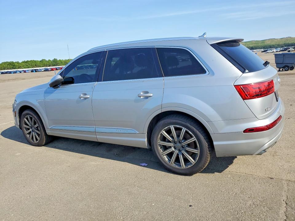 2019 Audi Q7 VIN WA1LAAF70KD001417 COPART salvage auction — FRONT END, Ny - Mv-907A Salvage Certificate, sold $7,300 on 2026-08-26 (photo 2)
