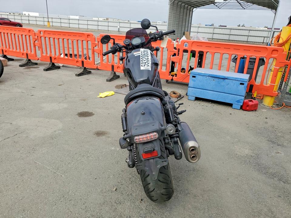 2022 Honda Cm VIN JH2SC8311NK102851 COPART salvage auction — SIDE, Ca - Salvage Certificate, sold $1,600 on 2026-07-16 (photo 4)