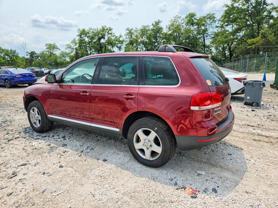 2004 Volkswagen Touareg VIN WVGBC67L04D022738 COPART salvage auction — FRONT END, Md - Cert Of Salvage < 75% Damage, sold $375 on 2026-08-13 (photo 2)