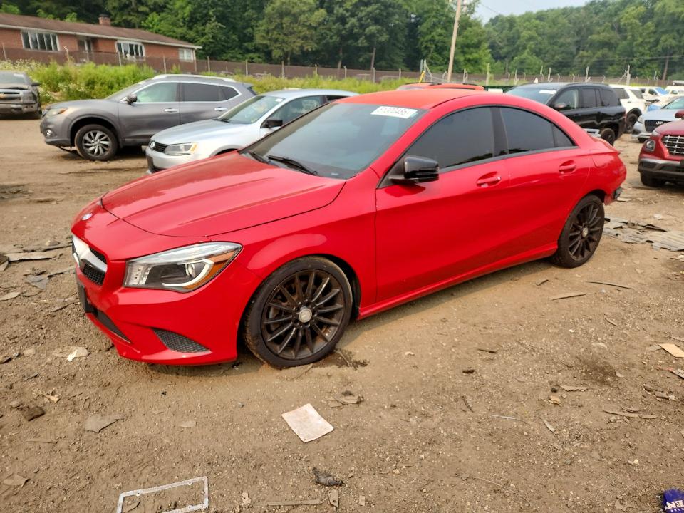 2014 Mercedes-benz Cla-klasse VIN WDDSJ4EB1EN150223 COPART salvage auction — REAR END, Md - Cert Of Salvage > 75% Damage, sold $2,050 on 2026-08-11 (photo 1)