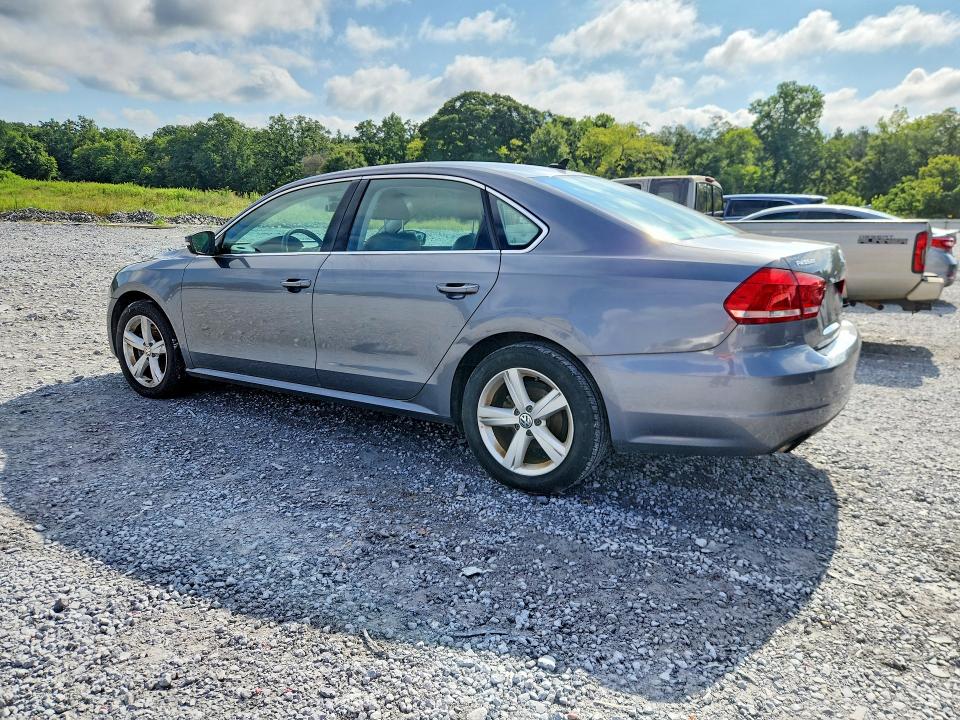 2015 Volkswagen Passat VIN 1VWAS7A38FC071306 COPART salvage auction — MECHANICAL, GA - CERTIFICATE OF TITLE, sold $875 on 2026-08-01 (photo 2)