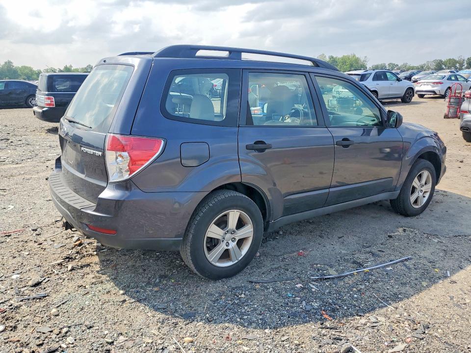 2012 Subaru Forester VIN JF2SHBBC1CH434956 COPART salvage auction — MINOR DENT/SCRATCHES, VA - CERTIFICATE OF TITLE, sold $1,650 on 2026-07-29 (photo 3)