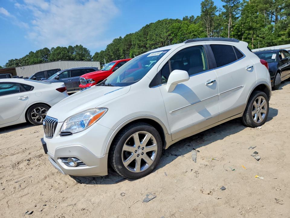 2013 Buick Encore VIN KL4CJHSB5DB103751 COPART salvage auction — FRONT END, MD - CERT OF SALVAGE < 75% DAMAGE, sold $250 on 2026-07-28 (photo 1)