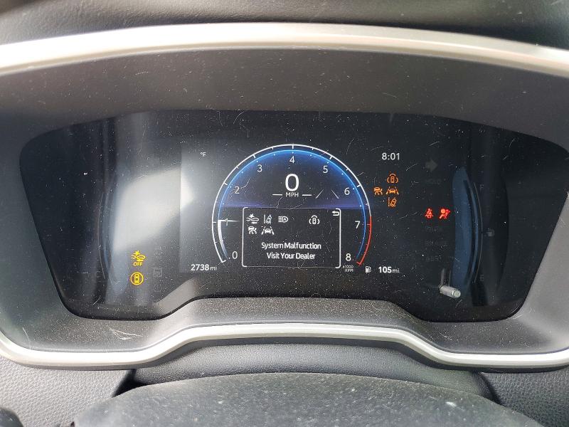 2026 Toyota Corolla VIN JTNC4MBE2T3259797 COPART salvage auction — FRONT END, Nj - Cert Of Title-Salvage, sold $6,700 on 2026-07-28 (photo 9)