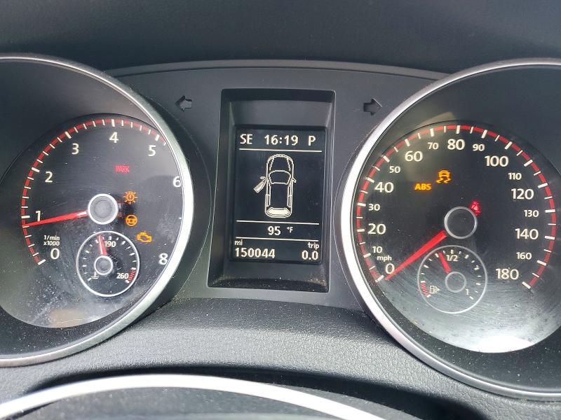 2014 Volkswagen Gti VIN WVWHD7AJXEW004133 COPART salvage auction — SIDE, MD - CERTIFICATE OF TITLE, sold $400 on 2026-07-28 (photo 9)