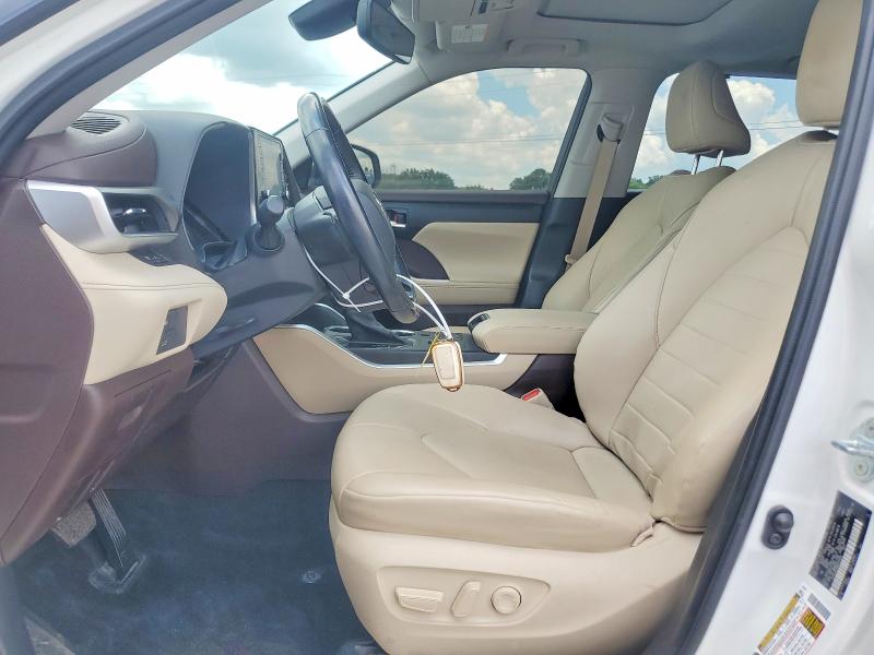 2021 Toyota Highlander VIN 5TDGZRBH8MS079660 COPART salvage auction — NORMAL WEAR, Tn - Cert Of Title-Rebuilt Vehicle, sold $16,700 on 2026-07-27 (photo 7)