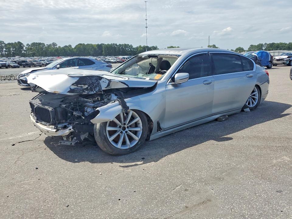 2019 BMW 7er VIN WBA7E4C50KGV28515 COPART salvage auction — FRONT END, Wv - Certificate Of Title, sold $4,500 on 2026-08-05 (photo 1)