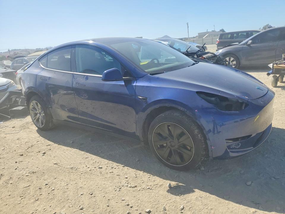 2023 Tesla Model y VIN 7SAYGDEEXPF742110 COPART salvage auction — REAR END, Ca - Salvage Certificate, sold $8,900 on 2026-07-16 (photo 4)